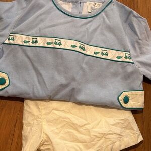 Blue and White boys set